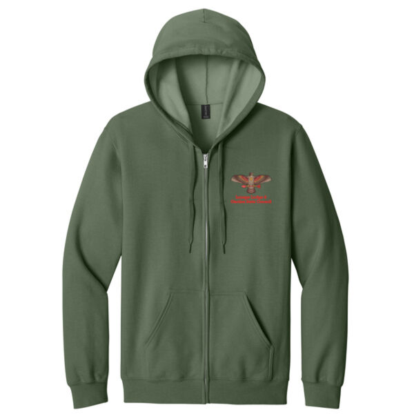 SF600 - DIG - Full-Zip Hooded Sweatshirt Thumbnail